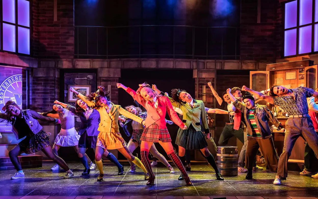 The cast of Heathers. Photography by Pamela Raith.