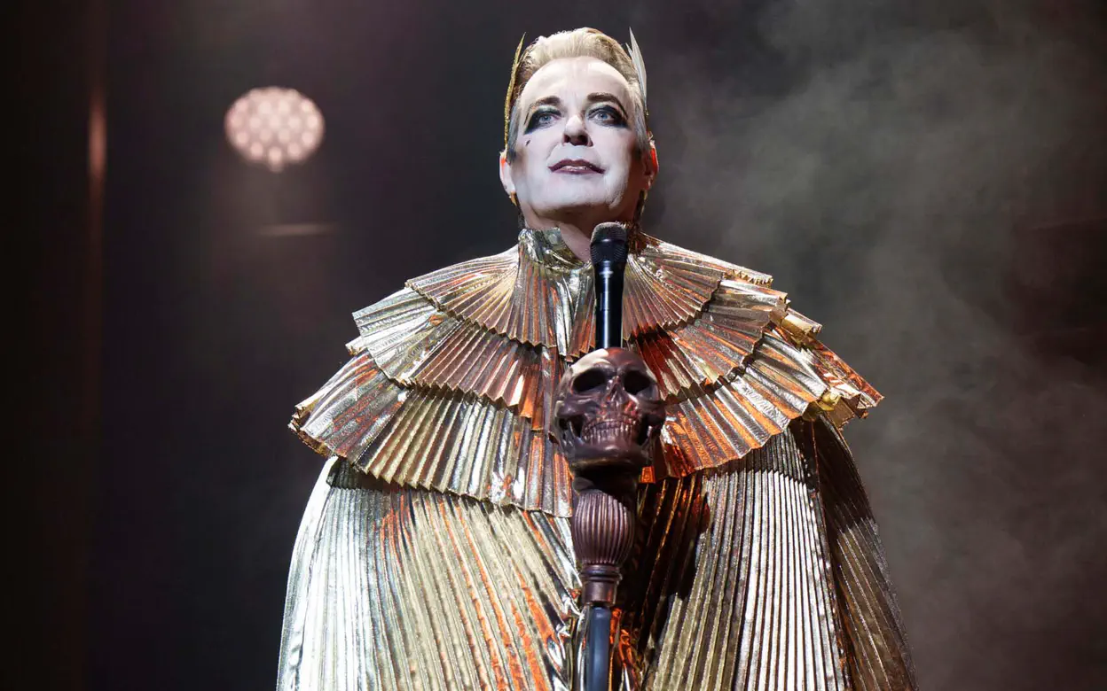 Julian Clary as Herod. Photograph from Regent’s Park Open Air Theatre.