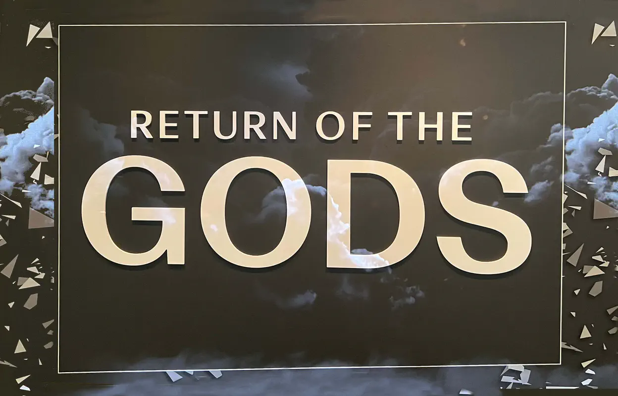 Cover image for the article named 'Return of the Gods'