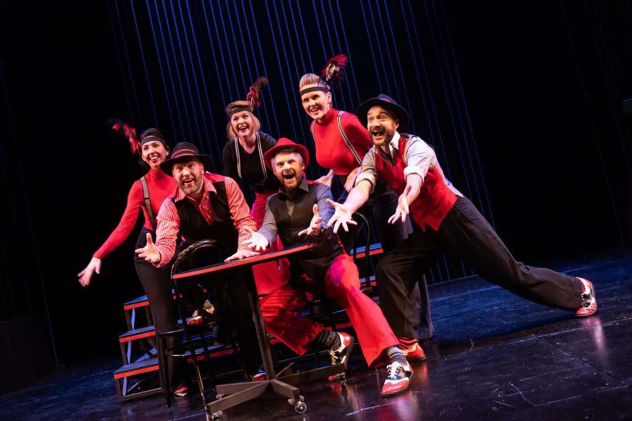 Showstopper The Improvised Musical. Photograph from Showstopper&rsquo;s website