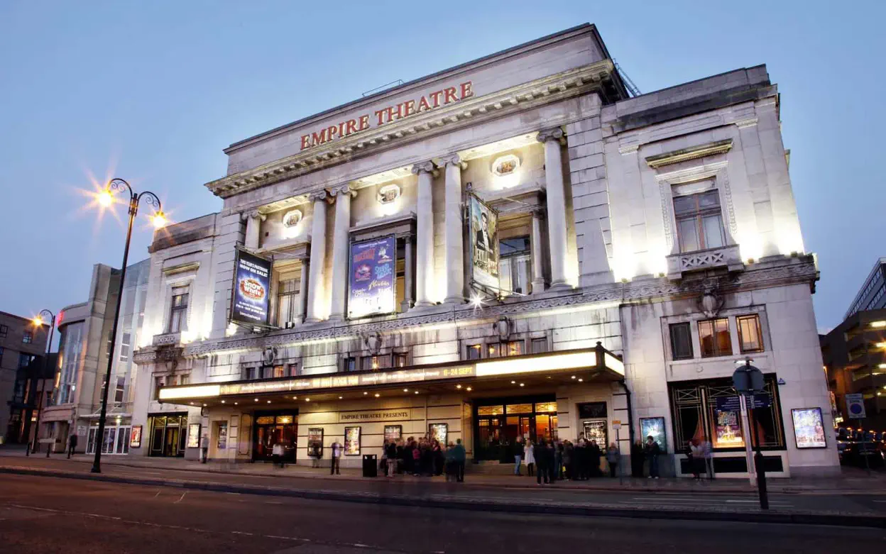 The Liverpool Empire theatre.