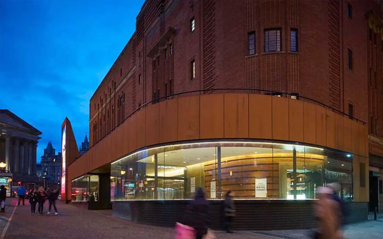 The Liverpool Royal Court Theatre.